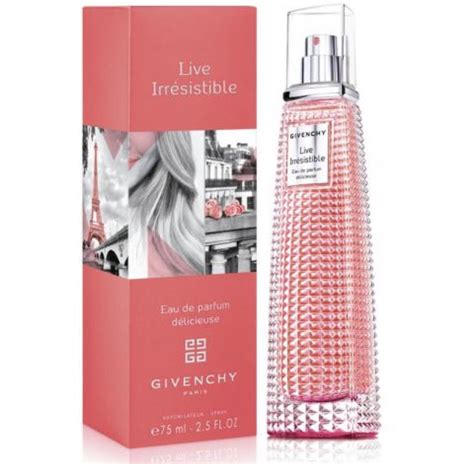 givenchy live irresistible delicieuse 75ml|givenchy perfume live irresistible fragrantica.